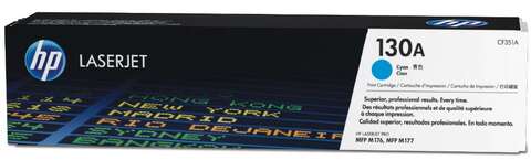 Картридж HP 130A CLJ M176/M177 Cyan (1000 стор) (CF351A)