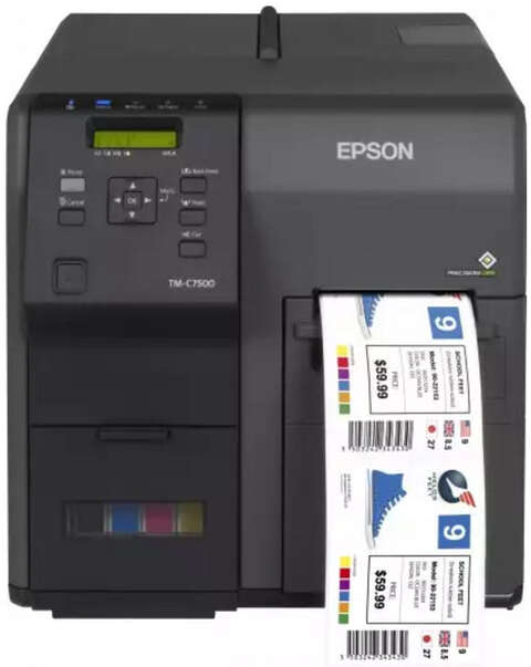 Принтер етикеток ink color 112 mm Epson ColorWorks TM-C7500 300 mmps USB Ethernet (C31CD84012)