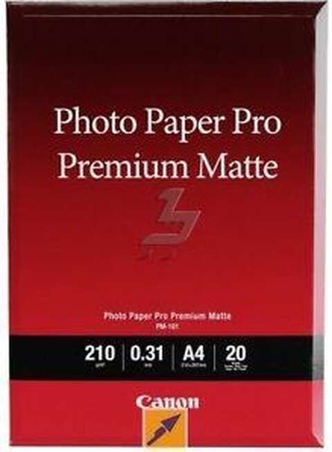 Бумага Canon A4 Photo Paper Premium Matte, 20л (8657B005)