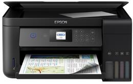 БФП ink color A4 Epson EcoTank L4160 33_15 ppm Duplex USB Wi-Fi 4 inks Black Pigment (C11CG23403)