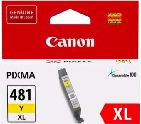 Картридж Canon CLI-481 XL PIXMA TS6140/8140/9140/TR7540/8540/TS6240/9540/8240/704/8340/6340
Yellow (2046C001)