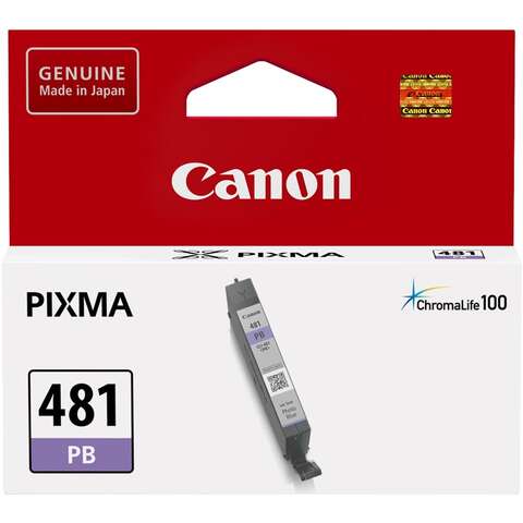 Картридж Canon CLI-481 PIXMA TS8140/9140/8240/8340
Photo Blue (2102C001)