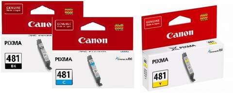 Комплект Canon No.481: Картридж Canon CLI-481 Cyan/Magenta/Yellow/Black Multi Pack (2101C005)