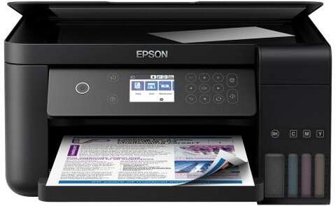 БФП ink color A4 Epson EcoTank L6160 33_20 ppm Duplex USB Ethernet Wi-Fi 4 inks Black Pigment (C11CG21404)
