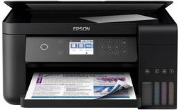 БФП ink color A4 Epson EcoTank L6160 33_20 ppm Duplex USB Ethernet Wi-Fi 4 inks Black Pigment (C11CG21404)