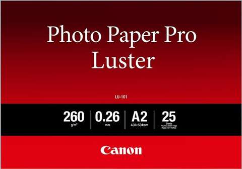 Бумага Canon A2 Luster Photo Paper Pro LU-101, 25 л. (6211B026)