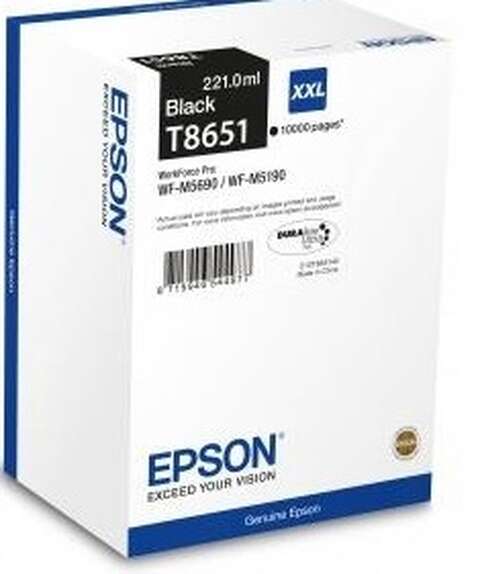 Картридж Epson WF-M5190/WF-M5690 black (10 000 стр) (C13T865140)