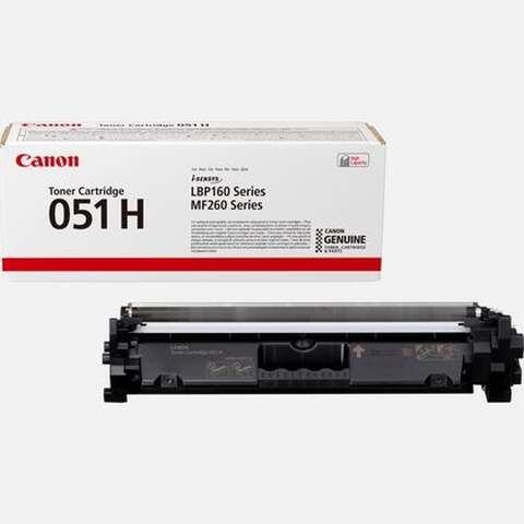 Тонер-картридж Canon 051H LBP162dw/MF269dw/267dw/264dw Black (4100 стор) (2169C002)