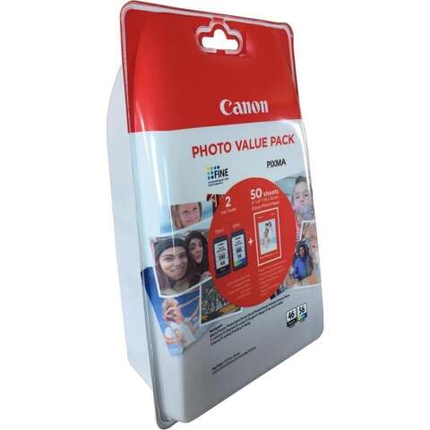 Комплект Canon No.46: картридж PG-46+картридж CL56+ бумага Canon GP-501 50 л (9059B003)