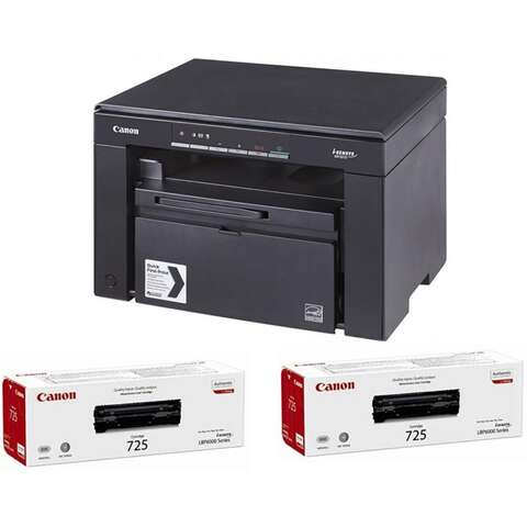 МФУ MF3010  А4 ч/б Canon i-SENSYS  (бандл с 2-мя картриджами) (5252B034)