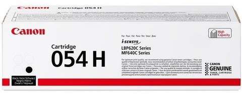 Картридж Canon 054H Black MF641/643/645, LBP-621/623 Black (3100 арк) (3028C002)