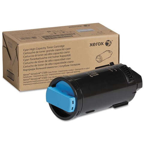 Тонер картридж Xerox VL C600 Cyan (16 800 стр) (106R03924)