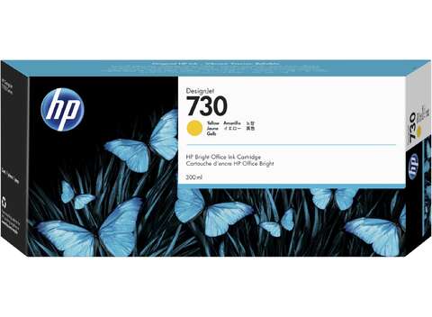 Картридж HP No.730 DesignJet T1600/T1700/T2600 Yellow 300ml (P2V70A)