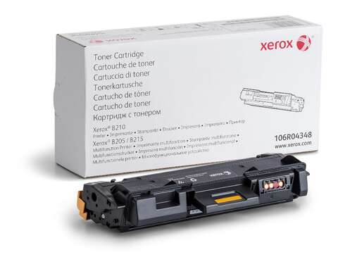 Тонер-картридж Xerox B205/B210/B215 Black (чорний, оригінал) (106R04348)