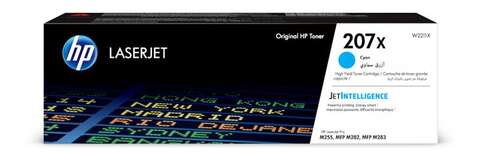 Картридж HP 207X CLJ M282/M283, M255dw/M255nw Cyan (2450 стор) (W2211X)