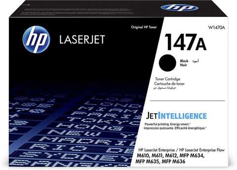 Картридж HP 147A LJ MFP M611/M612/M635/M636 Black (10 500стор) (W1470A)