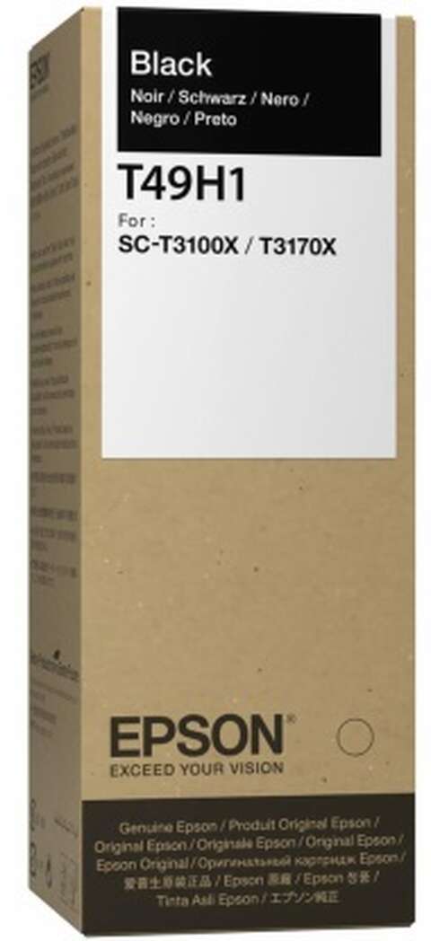 Контейнер з чорнилом Epson SC-T3100x black (C13T49H100)