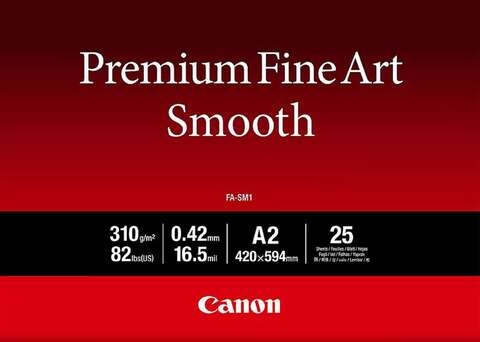 Бумага Canon A2 Premium Fine Art Paper Smooth, 25л (1711C006)