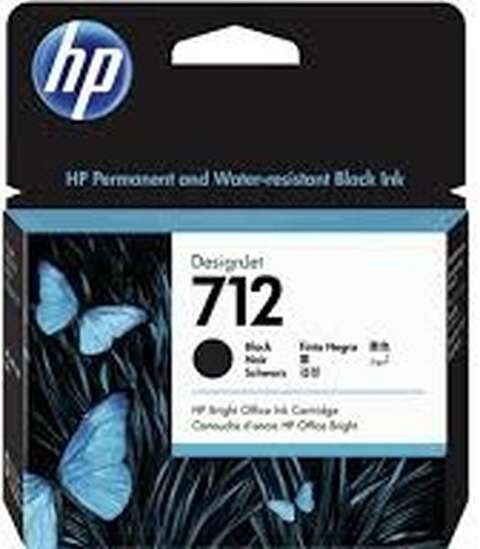 Картридж HP 712 DesignJet Т230/Т630 Black 80ml (3ED71A)