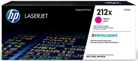 Картридж HP 212X CLJ M554/M555/M578 Magenta (10000 стор) (W2123X)