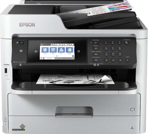 МФУ ink mono A4 Epson WorkForce Pro WF-M5799DWF 34 ppm Fax DADF Duplex PCL USB Ethernet Wi-Fi Pigment (C11CG04401)