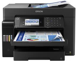 БФП ink color A3 Epson EcoTank L15160 32_32 ppm Fax ADF Duplex USB Ethernet Wi-Fi 4 inks Pigment (C11CH71404)
