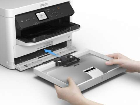 Принтер ink mono A4 Epson WorkForce Pro WF-M5299DW 34 ppm Duplex USB Ethernet Wi-Fi Pigment (C11CG07401)