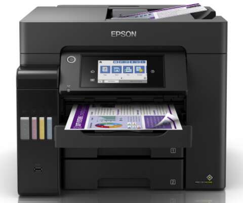БФП ink color A4 Epson EcoTank L6570 32_32 ppm Fax ADF Duplex USB Ethernet Wi-Fi 4 inks Pigment (C11CJ29404)