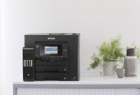 БФП ink color A4 Epson EcoTank L6570 32_32 ppm Fax ADF Duplex USB Ethernet Wi-Fi 4 inks Pigment (C11CJ29404)