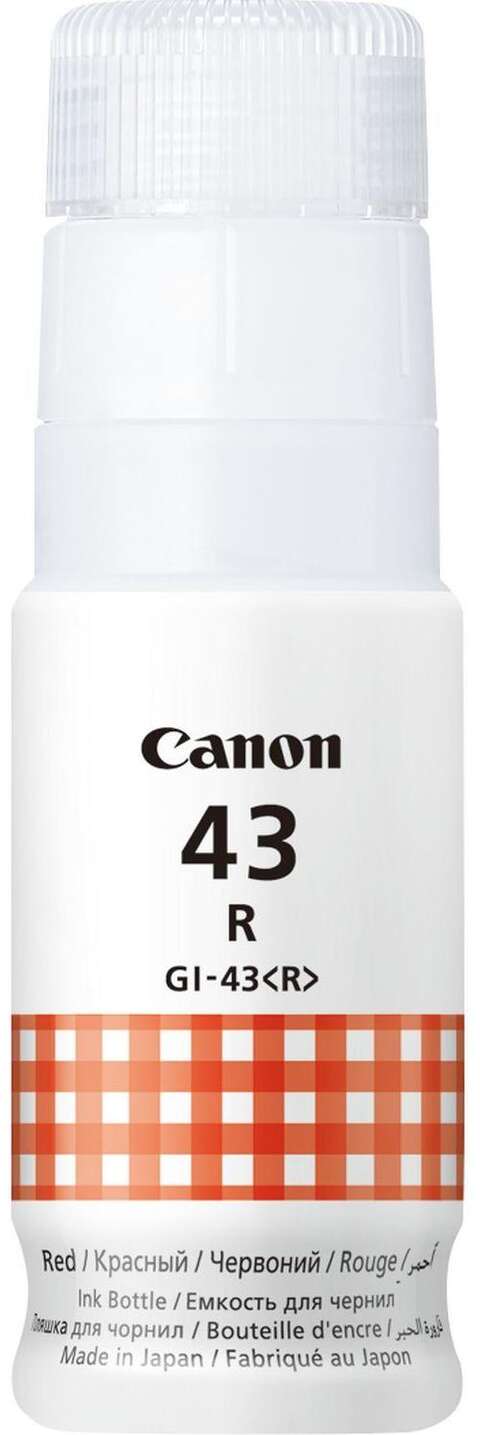 Чорнило Canon GI-43 PIXMA G540/G640 Red (4716C001)