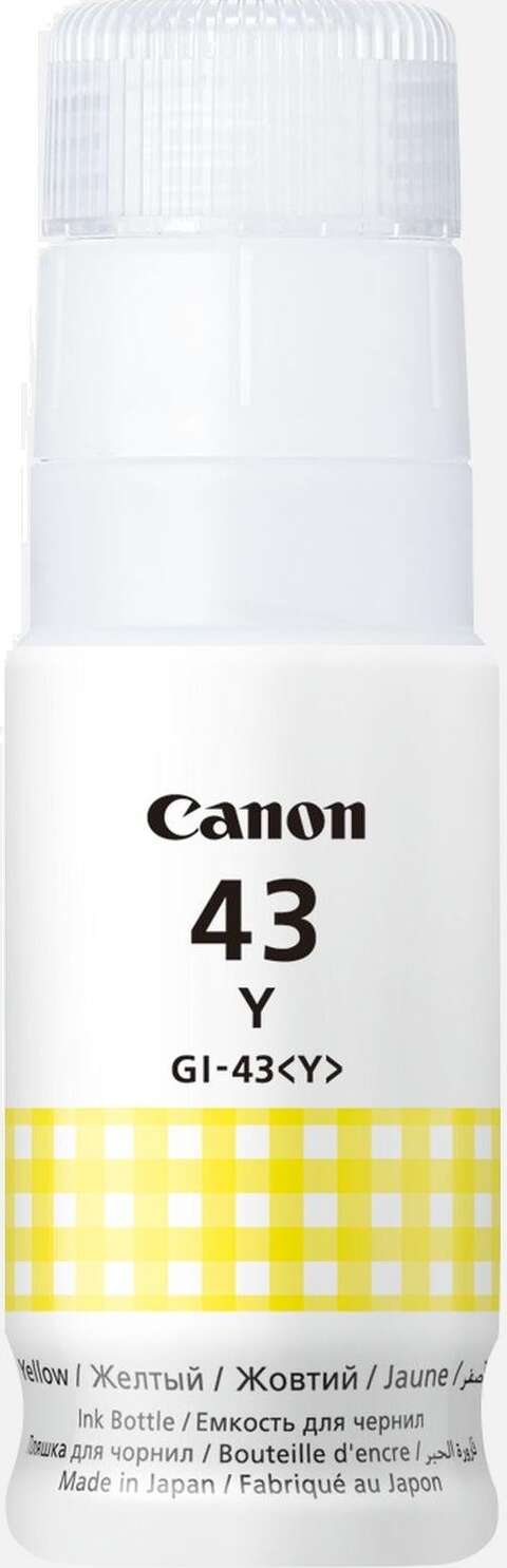 Чорнило Canon GI-43 PIXMA G540/G640 Yellow (4689C001)