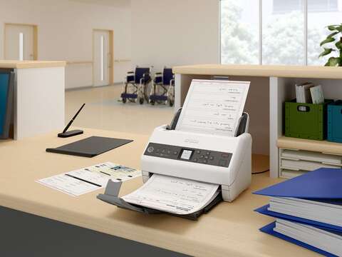 Сканер A4 Epson WorkForce DS-730N (B11B259401)