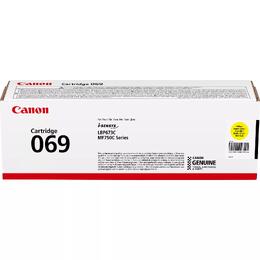 Картридж Canon 069 MF752Cdw/MF754Cdw/LBP673Cdw Yellow (1900 стр) (5091C002)