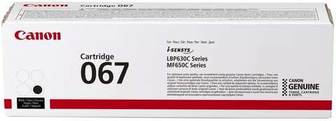 Картридж Canon 067 MF651Cw / MF655Cdw / MF657Cdw / LBP631Cw / LBP633Cdw Black (5102C002)