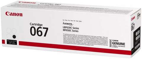 Картридж Canon 067 MF651Cw / MF655Cdw / MF657Cdw / LBP631Cw / LBP633Cdw Black (5102C002)