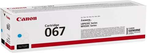 Картридж Canon 067 MF651Cw / MF655Cdw / MF657Cdw / LBP631Cw / LBP633Cdw Cyan (5101C002)