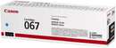Картридж Canon 067 MF651Cw/MF655Cdw/MF657Cdw/LBP631Cw/LBP633Cdw Cyan (5101C002)