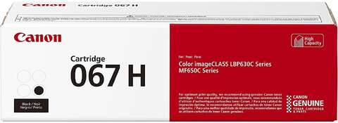 Картридж Canon 067H MF651Cw / MF655Cdw / MF657Cdw / LBP631Cw / LBP633Cdw Black (5106C002)