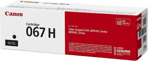 Картридж Canon 067H MF651Cw /  MF655Cdw / MF657Cdw / LBP631Cw / LBP633Cdw Black (5106C002)