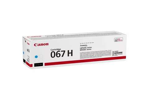 Картридж Canon 067H MF651Cw/MF655Cdw/MF657Cdw/LBP631Cw/LBP633Cdw Cyan (2350 стр.) (5105C002)