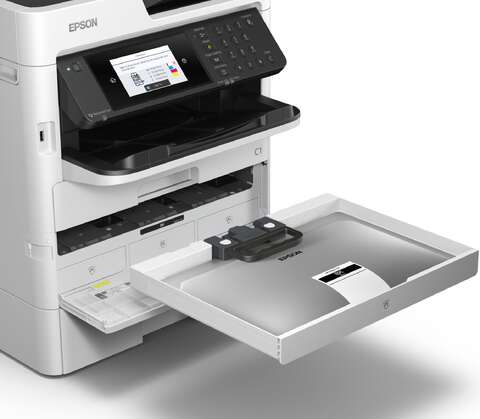 БФП ink color A4 Epson WorkForce Pro WF-C579RDWF 34_34 ppm Fax DADF Duplex PCL USB Ethernet Wi-Fi 4 inks Pigment (C11CG77401BU)