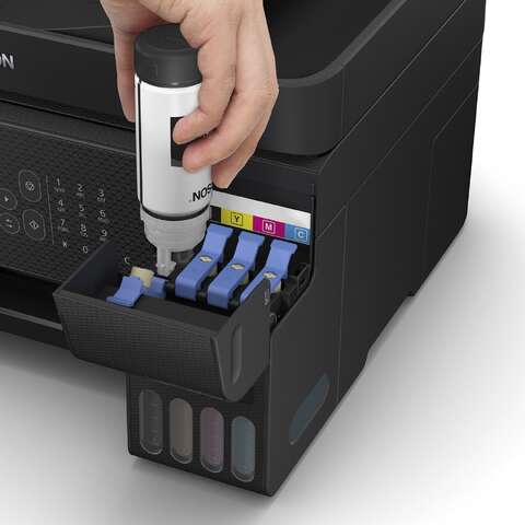 БФП ink color A4 Epson EcoTank L5290 33_15 ppm Fax ADF USB Ethernet Wi-Fi 4 inks (C11CJ65407)