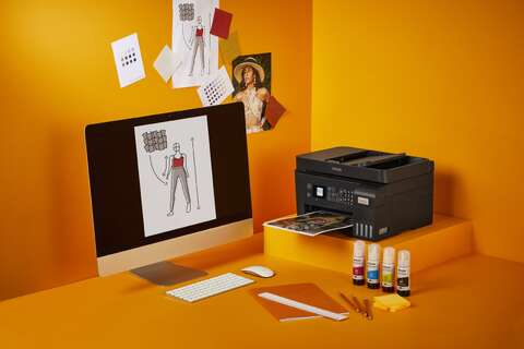 МФУ ink color A4 Epson EcoTank L5290 33_15 ppm Fax ADF USB Ethernet Wi-Fi 4 inks (C11CJ65407)