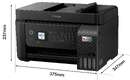 МФУ ink color A4 Epson EcoTank L5290 33_15 ppm Fax ADF USB Ethernet Wi-Fi 4 inks (C11CJ65407)