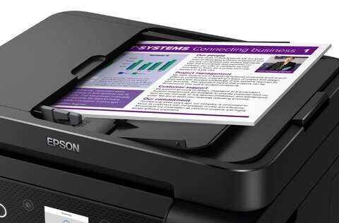 МФУ  A4 L6270 Epson  ink color  Epson EcoTank ADF Duplex USB Ethernet Wi-Fi 4 inks (C11CJ61405)