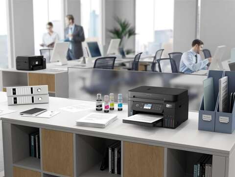 Epson БФП ink color A4 Epson EcoTank L6270 33_20 ppm ADF Duplex USB Ethernet Wi-Fi 4 inks (C11CJ61405)