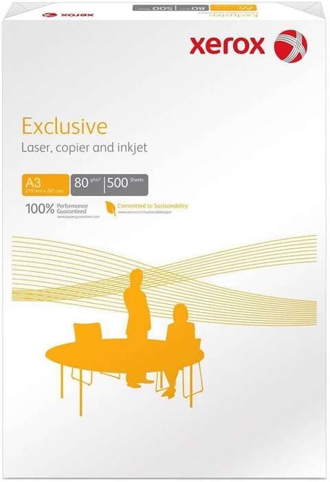 Папір Xerox офісний A3 Exclusive 80г/м2 500ар. (Class A+) (003R90209)