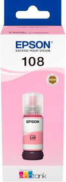 Epson Контейнер c чернилами 108 EcoTank L8050/L18050 light magenta