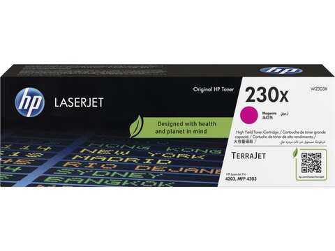 Картридж HP 230X CLJ Pro 4203/4303 Magenta (5500стр) (W2303X)