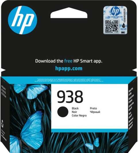 Картридж HP No.938 OfficeJet Pro 9110b/9120/9120b/9130/9130b/9700/9700e Black (4S6X8PE)